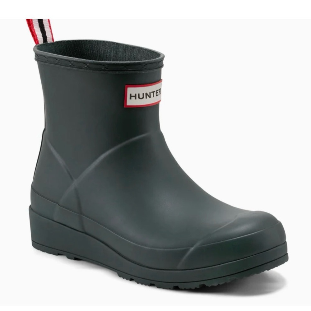 Hunter Women's PLAY Short Rain Boots Artic Moss